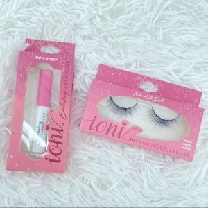 Inoi Women’s 3D Faux Mink Natural Lite Doll Strip Lashes & Everlasting Lash Glue